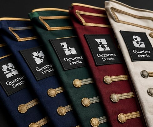 Promotional custom costumes with company logo
